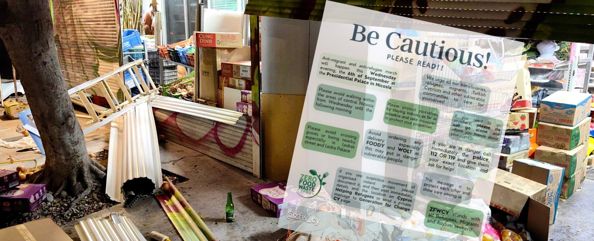 Μήνυμα ΜΚΟ προς μετανάστες: Μείνετε στο σπίτι σας, προστατέψτε την περιουσία σας