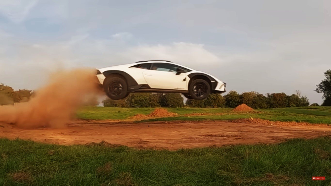 Πετάει η Lamborghini Huracan Sterrato (ΒΙΝΤΕΟ)