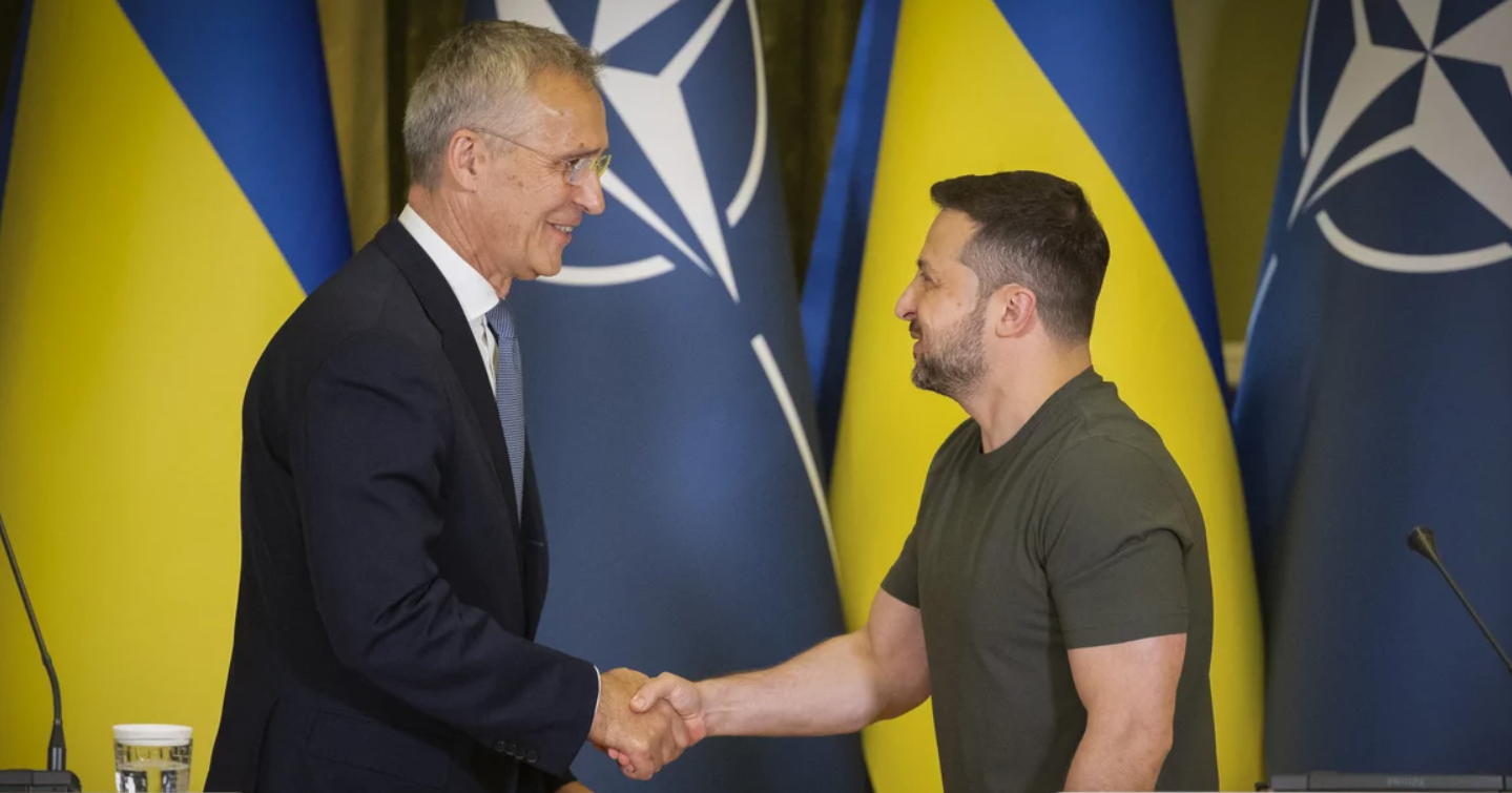 Ζελένσκι: Η ένταξη της Ουκρανίας στο ΝΑΤΟ είναι απλώς «ζήτημα χρόνου»