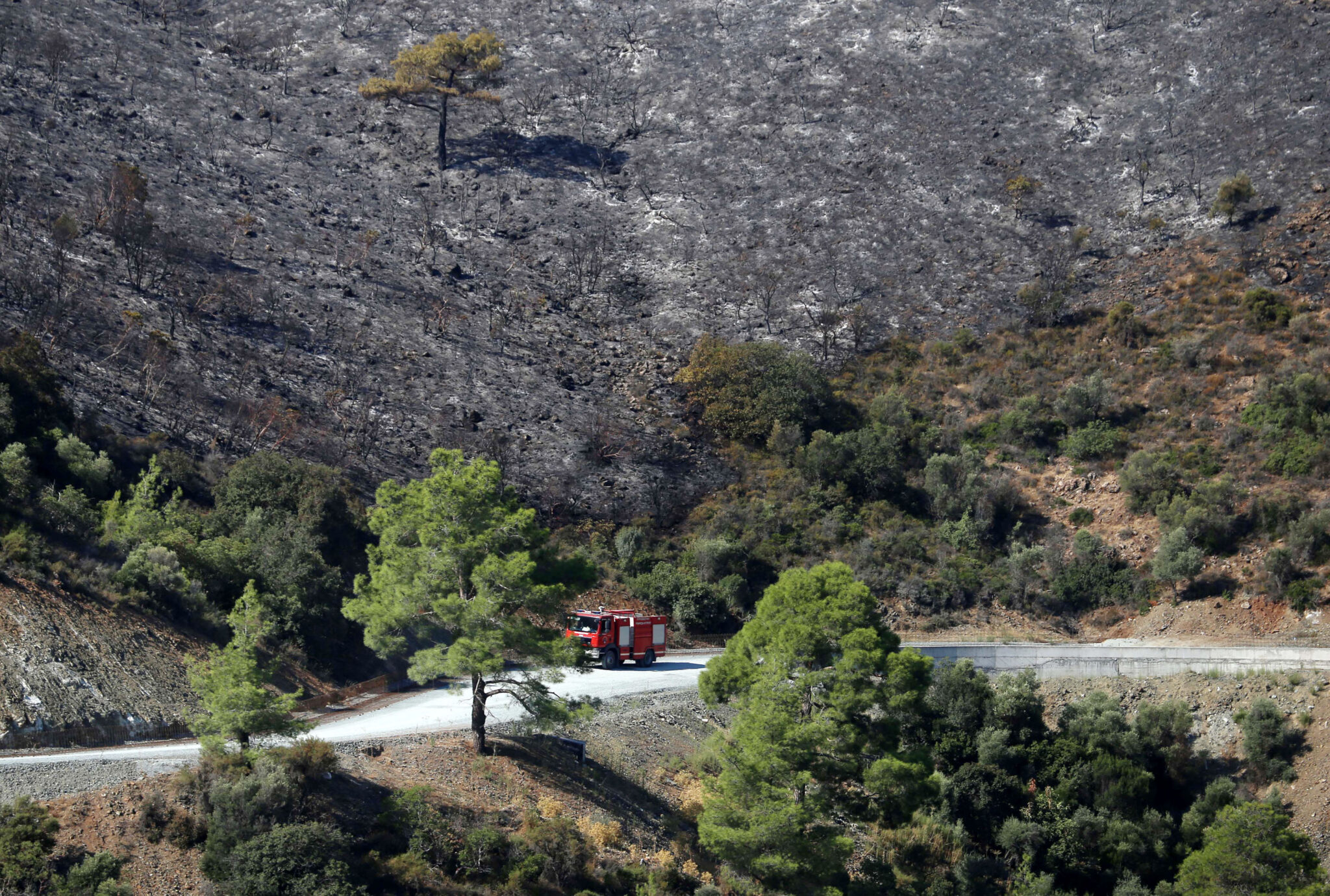 Ψάχνουν τα αίτια της πυρκαγιάς στη Λεμεσό, προχώρησαν σε ανακρίσεις οι Αρχές