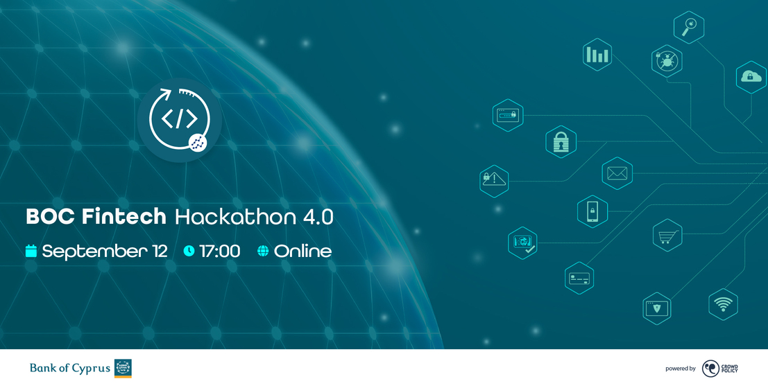 Έρχεται το BoC Fintech Hackathon 4.0: 06 – 08 Οκτωβρίου 2023