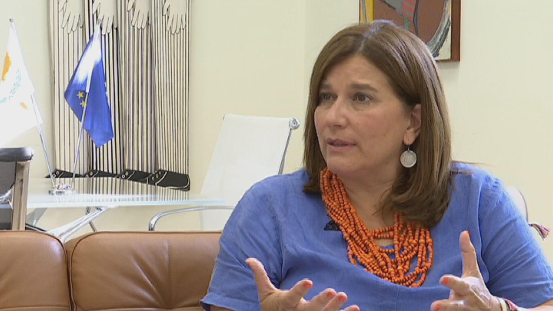 Κασσιανίδου στον Alpha: «Σύμμαχος» των καλλιτεχνών για ανάδειξη του πολιτισμού