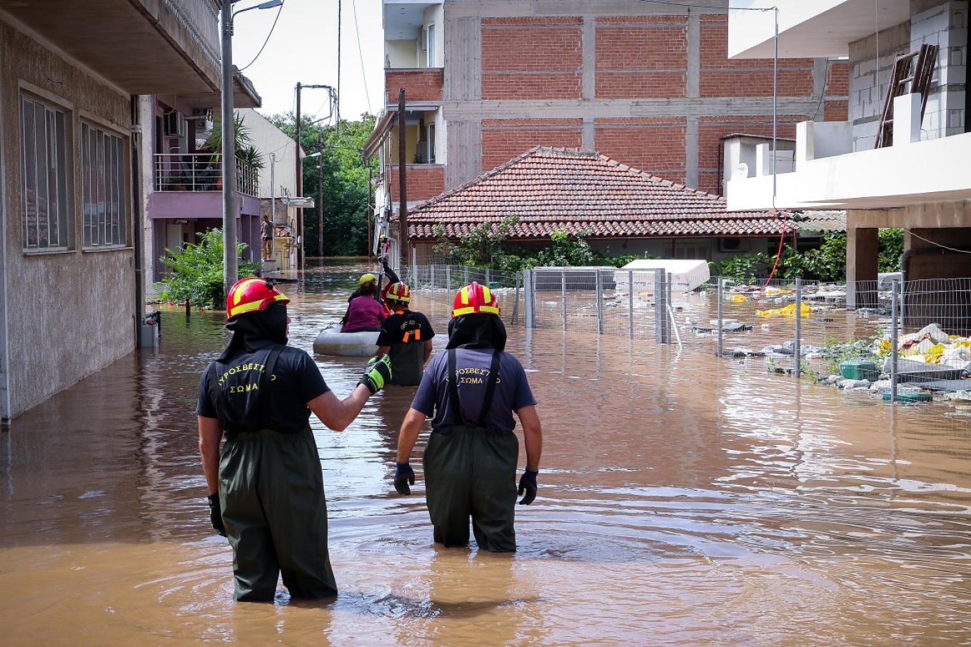 Κακοκαιρία «Daniel»: Πάνω από 4500 διασώσεις και 10500 κλήσεις στην Πυροσβεστική