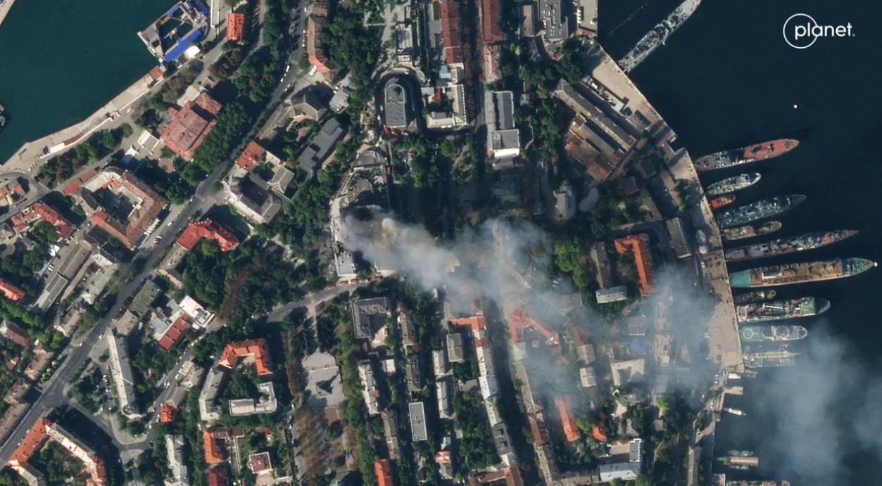 Ουκρανικές ειδικές δυνάμεις χτύπησαν το αρχηγείο του ρωσικού στόλου Μ. Θάλασσας