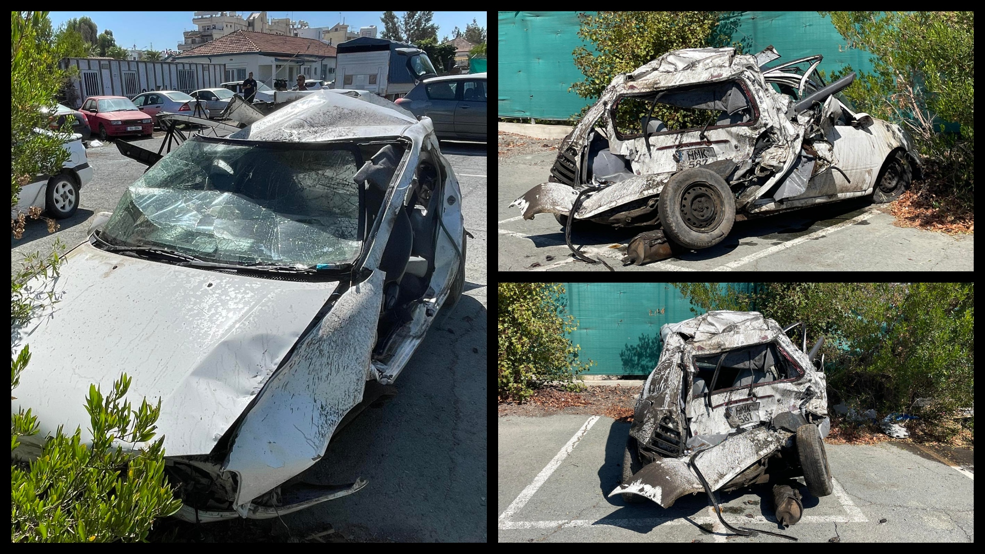 ΦΩΤΟ: Eγκλωβίστηκε στα συντρίμμια ο άτυχος Παρασκευάς, ακαριαίος ο θάνατος του