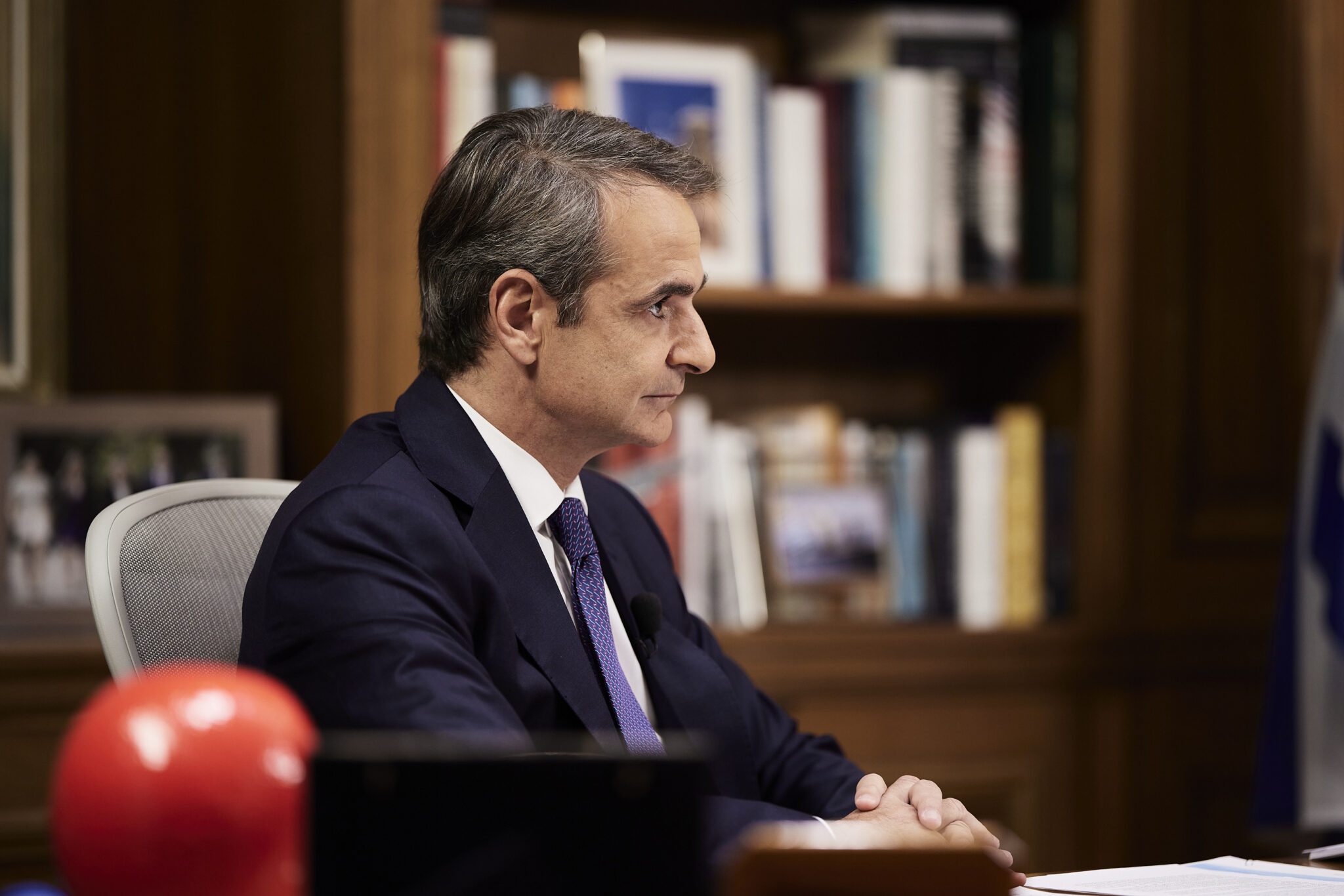 Συγκρατημένα αισιόδοξος ο Μητσοτάκης μετά τη συνάντηση με Ερντογάν