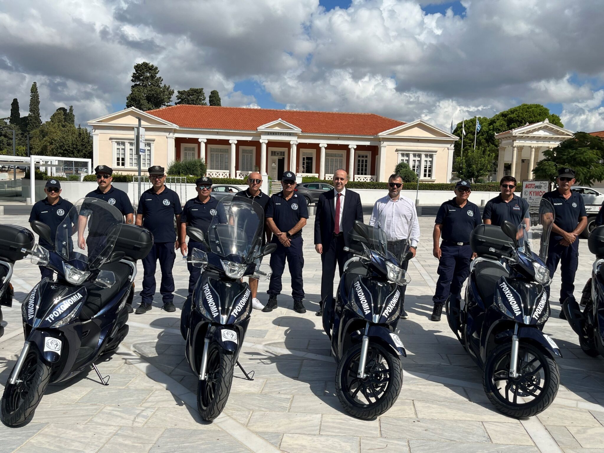 Με δεκατρείς μοτοσικλέτες ενισχύεται ο στόλος της Τροχονομίας Πάφου