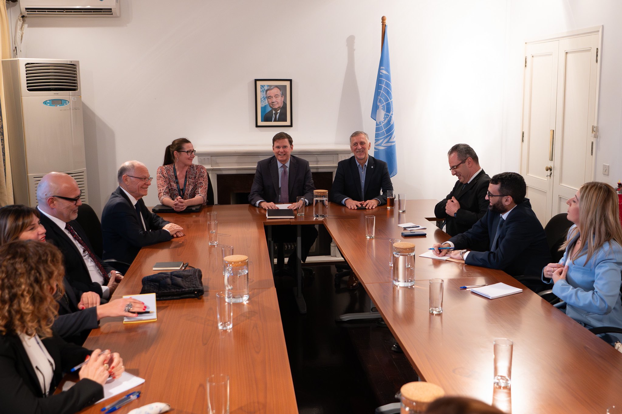 Συνάντηση Στιούαρτ με Μενελάου και Ολγκούν