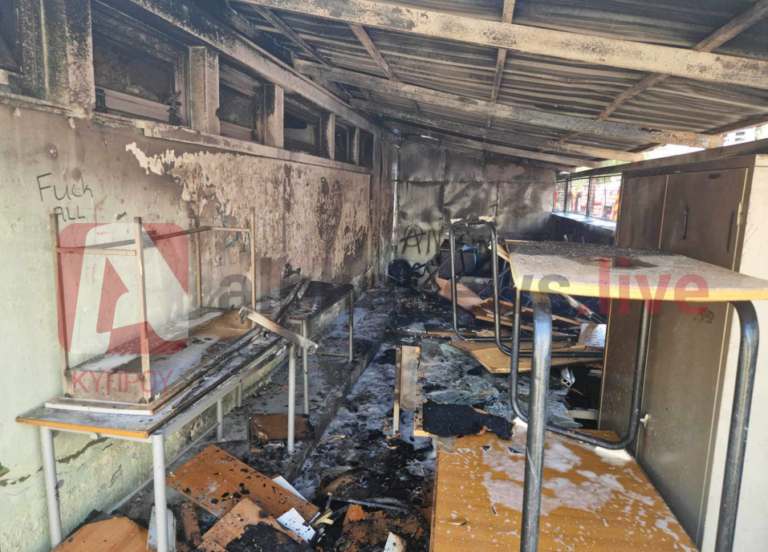 ΒΙΝΤΕΟ: Πυρκαγιά σε Λύκειο της Λεμεσού έθεσε σε συναγερμό τις Αρχές