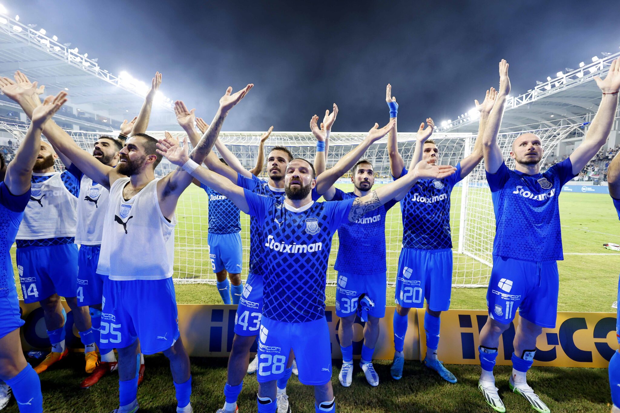 Για το τρίτο συνεχόμενο τρίποντο ο Απόλλωνας