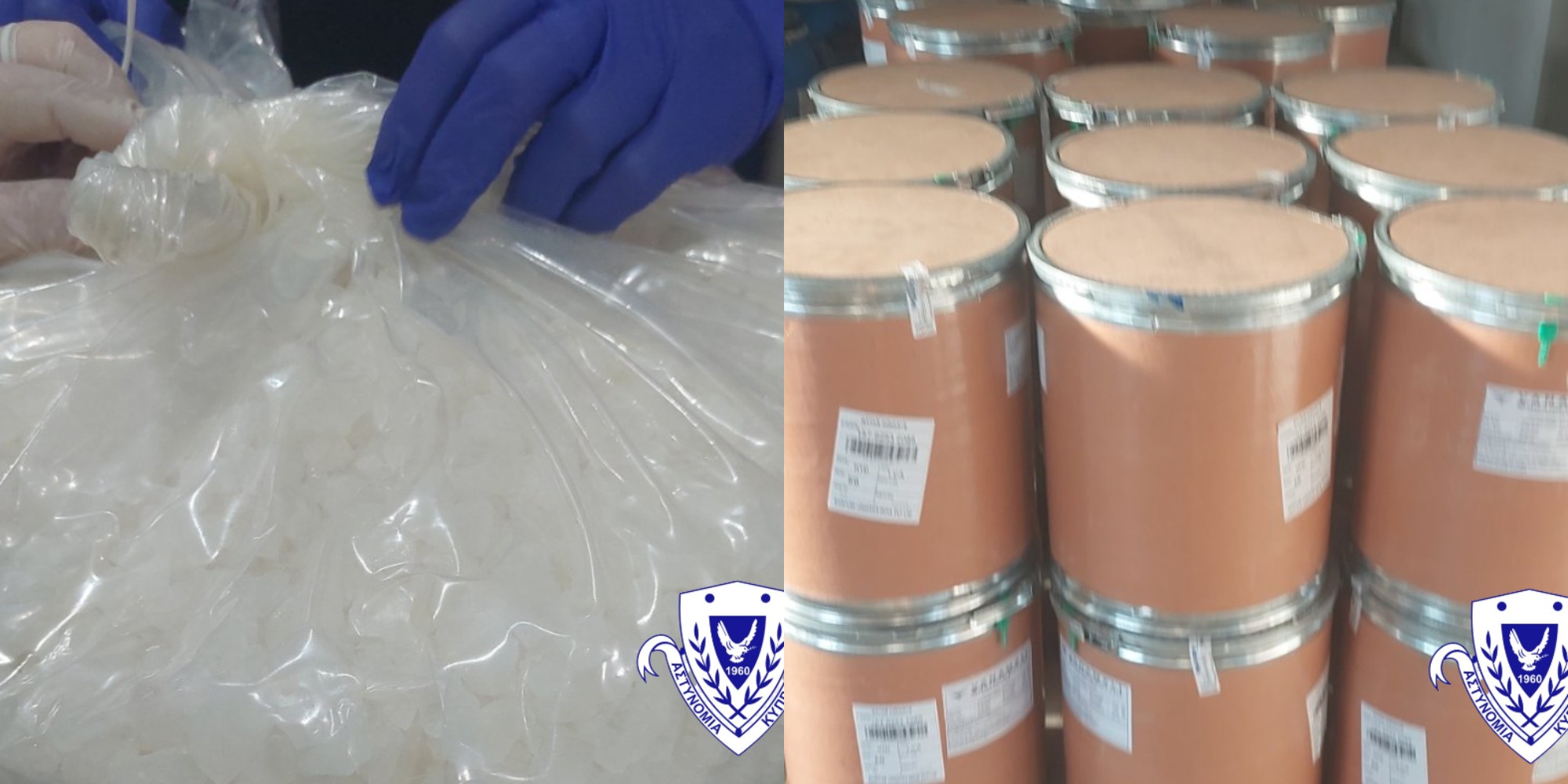 ΦΩΤΟ: Εδώ εντοπίστηκαν τα 500kg ναρκωτικών στη Λάρνακα