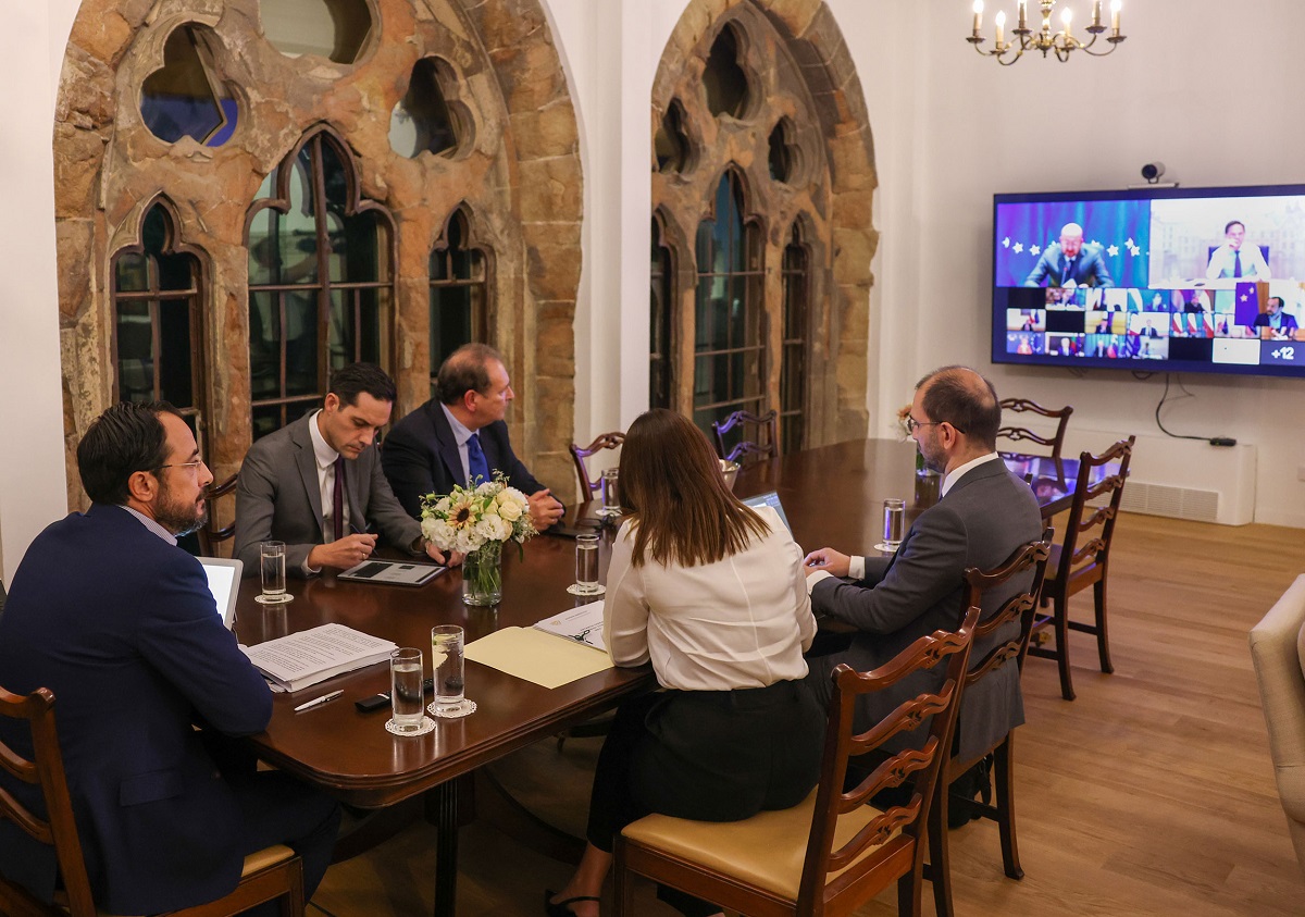 Πιο ενεργό ρόλο της ΕΕ στα της Μέσης Ανατολής ζήτησε ο Πρόεδρος της Δημοκρατίας