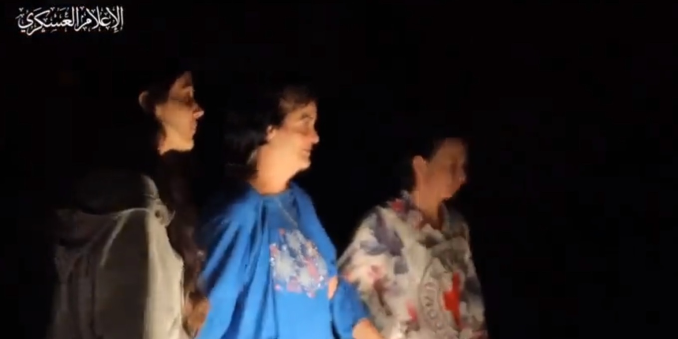 ΒΙΝΤΕΟ: Η στιγμή της απελευθέρωσης της Νάταλι και της μητέρας της από τη Χαμάς