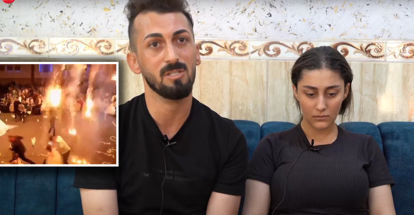 «Είμαστε νεκροί μέσα μας» λέει το ζευγάρι από τη γαμήλια δεξίωση με 113 νεκρούς