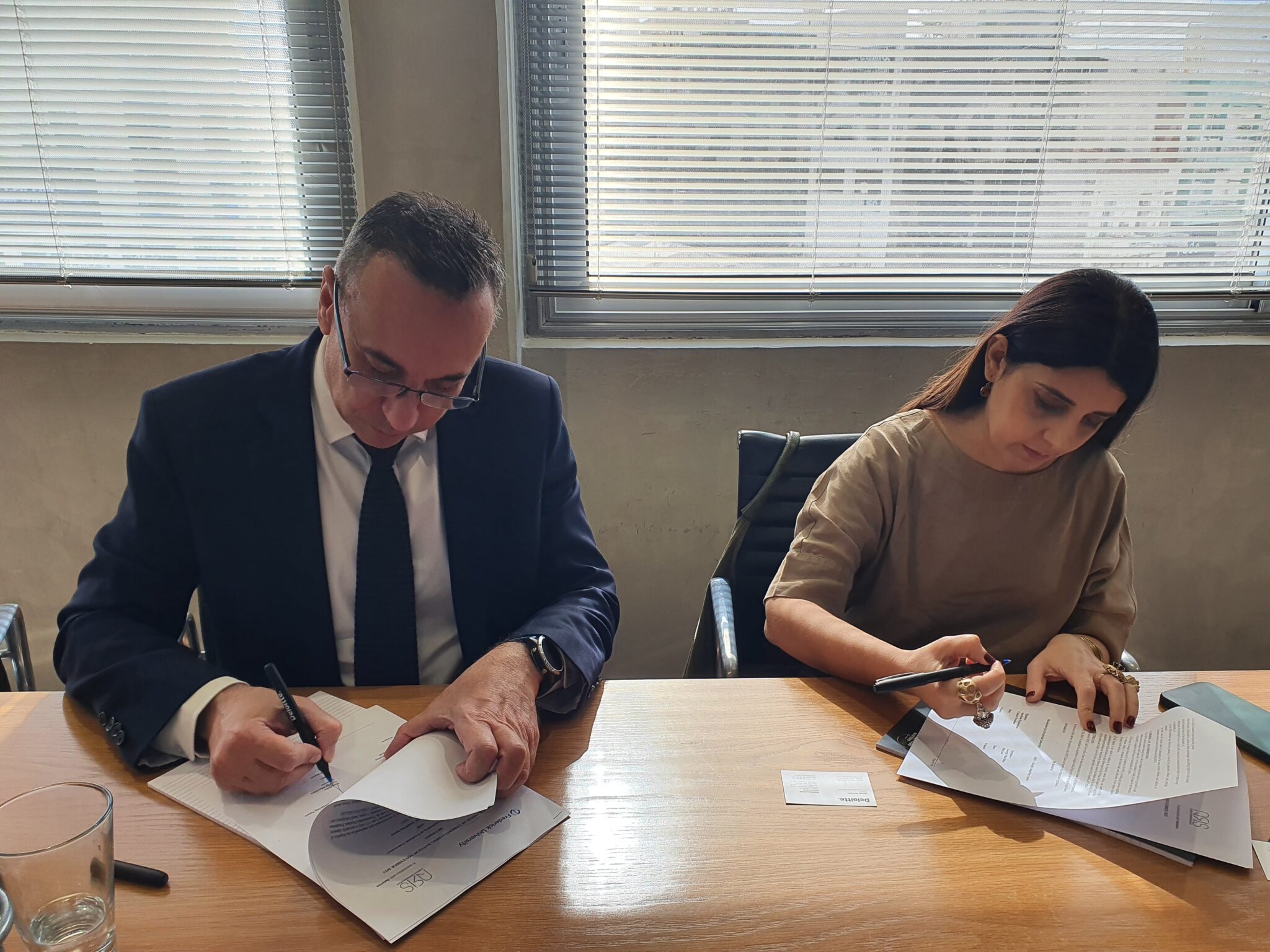 Μνημόνιο συνεργασίας Aris A Really Inspiring Space και Πανεπιστημίου Frederick