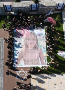 Έφτιαξαν παζλ στη Λεμεσό και ζήτησαν απελευθέρωση της 5χρονης Αμελή από τη Χαμάς