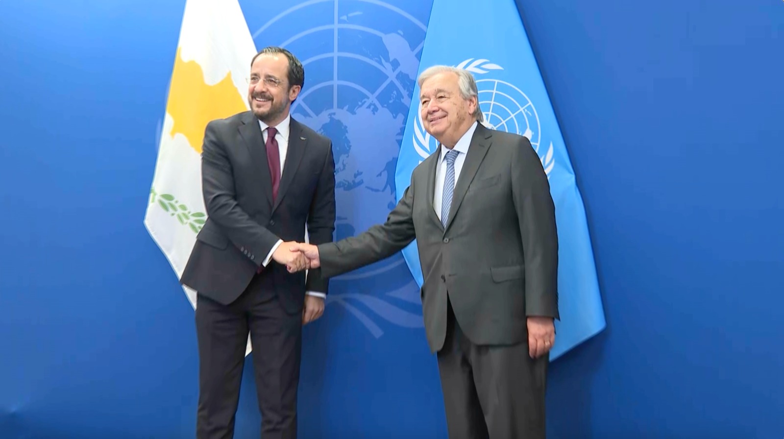 Κυπριακό και ανθρωπιστικός διάδρομος στη Γάζα συζήτησαν ΠτΔ και Γκουτέρες