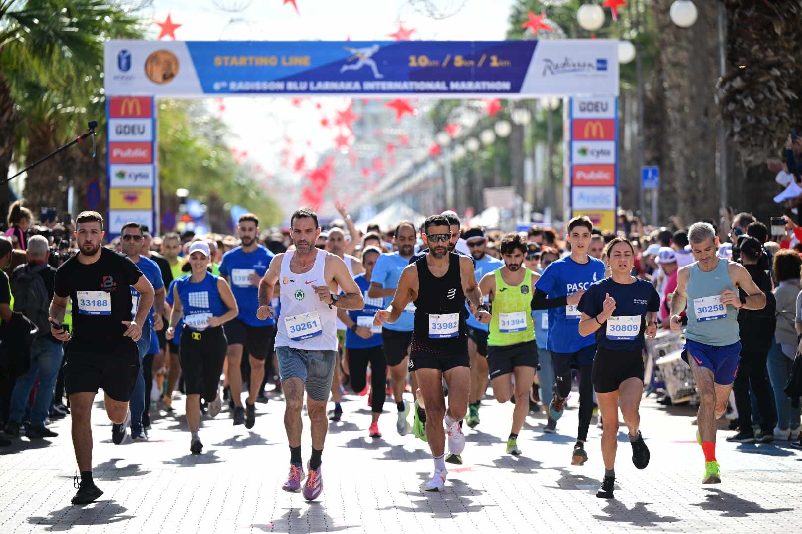 Ρεκόρ συμμετοχών στον 6ο Radisson Blu Διεθνή Μαραθώνιο Λάρνακας