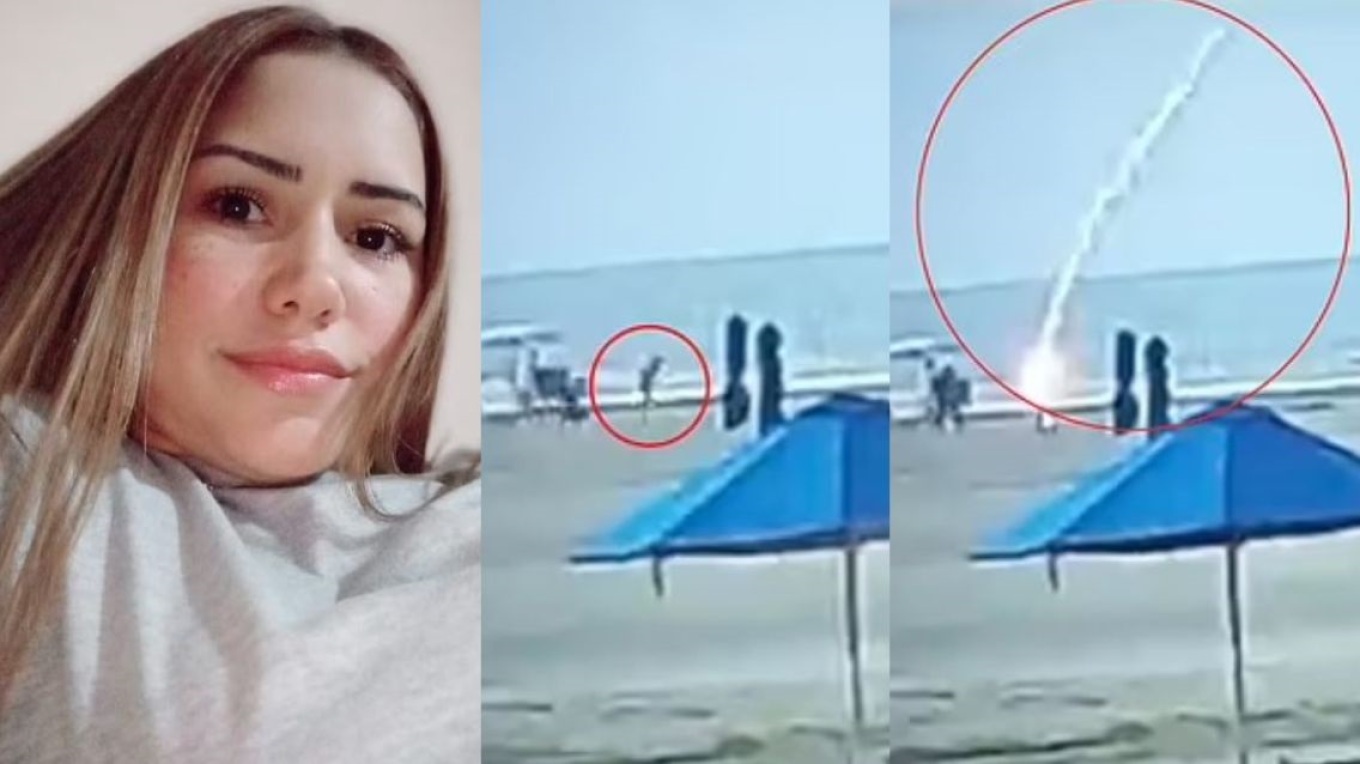 Μητέρα δύο παιδιών σκοτώθηκε από κεραυνό σε παραλία της Κολομβίας (ΒΙΝΤΕΟ)