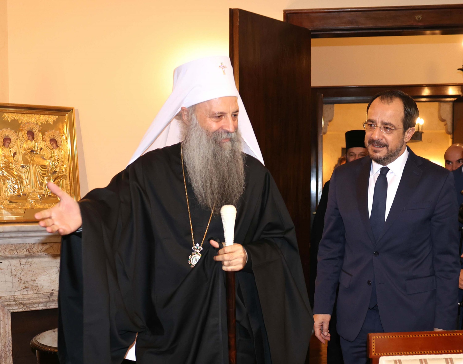 Η Κύπρος στηρίζει σθεναρά τις θέσεις της Σερβίας, επανέλαβε ο Χριστοδουλίδης