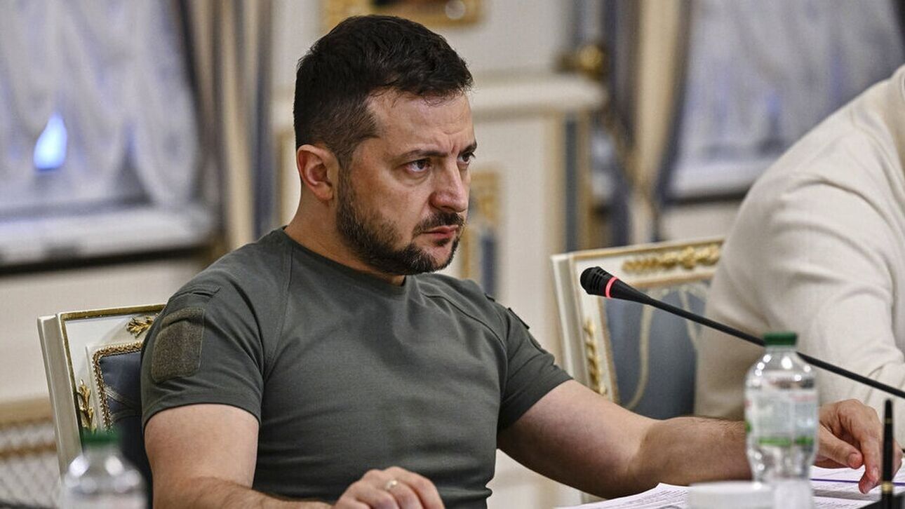 Ζελένσκι: «Δεν είμαστε έτοιμοι να δώσουμε την ελευθερία μας στον Πούτιν»