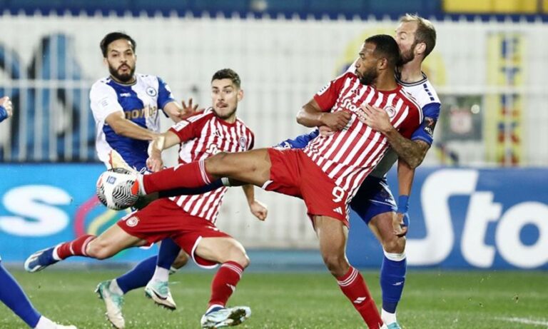 «Κόλλησε» στο Περιστέρι ο… άσφαιρος Ολυμπιακός