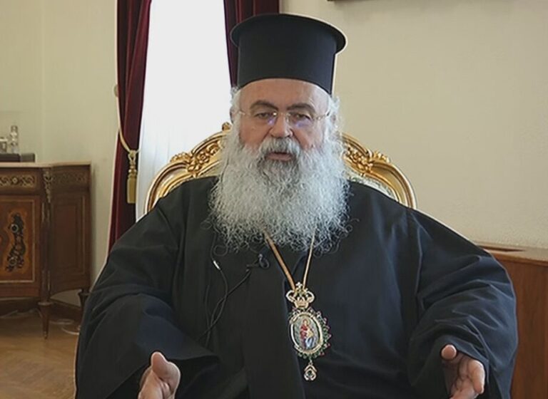 ΒΙΝΤΕΟ: Το Χριστουγεννιάτικο μήνυμα του Αρχιεπισκόπου Γεώργιου στον Alpha Kύπρου