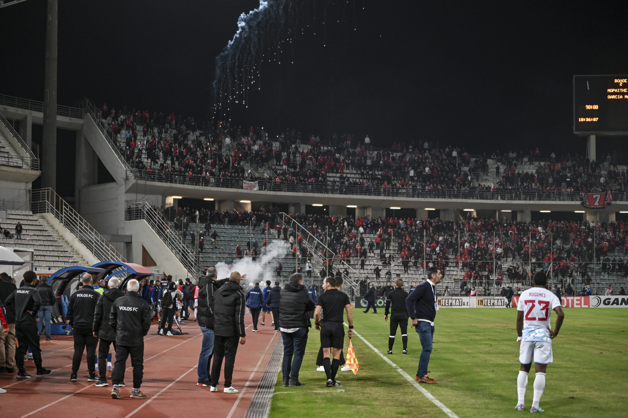 Σε απολογία για τα επεισόδια του Βόλου ο Ολυμπιακός