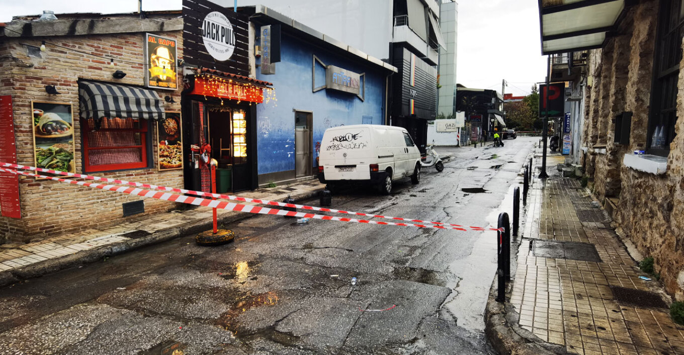 Χαμός στο Γκάζι, πυροβολισμοί έξω από κλαμπ, τρεις τραυματίες