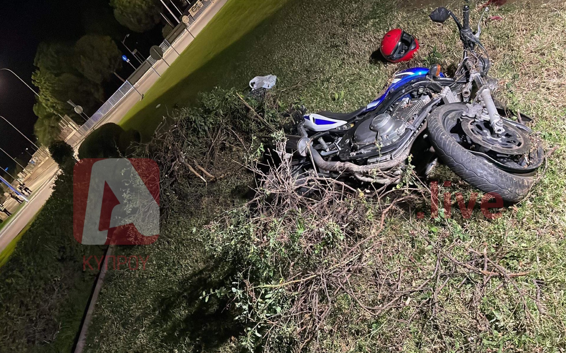 Μαύρα Χριστούγεννα: Νεκρός 36χρονος μοτοσικλετιστής στη Λεμεσό (ΦΩΤΟ)