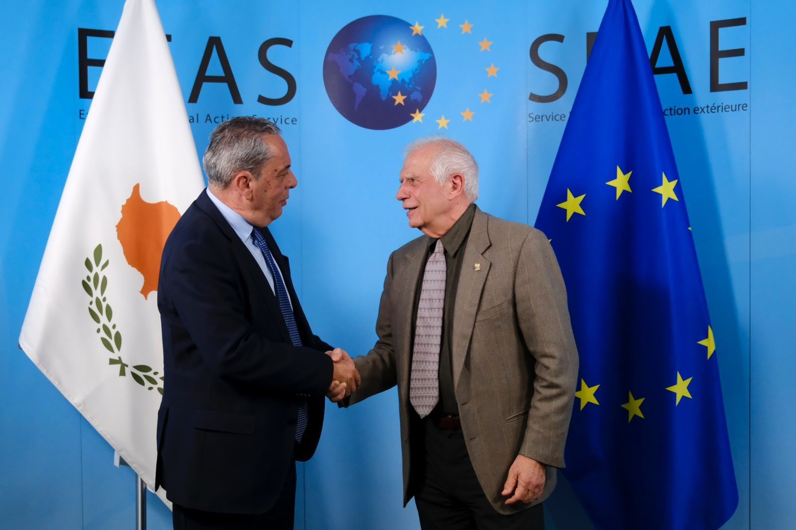 Ενημέρωσε Μπορέλ ο Πάλμας για την κατάσταση ασφαλείας στην Κυπριακή Δημοκρατία