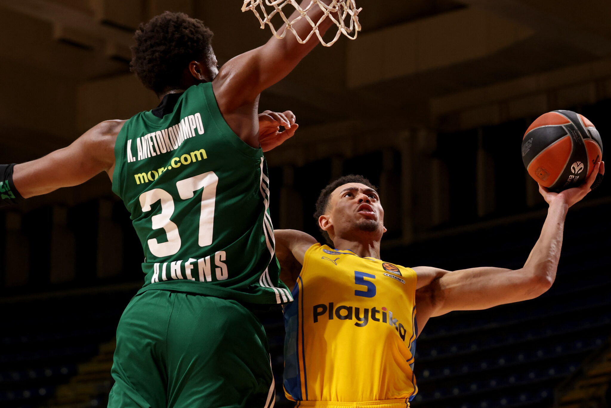 Μακάμπι και απουσίες λύγισαν τον μαχητικό Παναθηναϊκό AKTOR στο Βελιγράδι