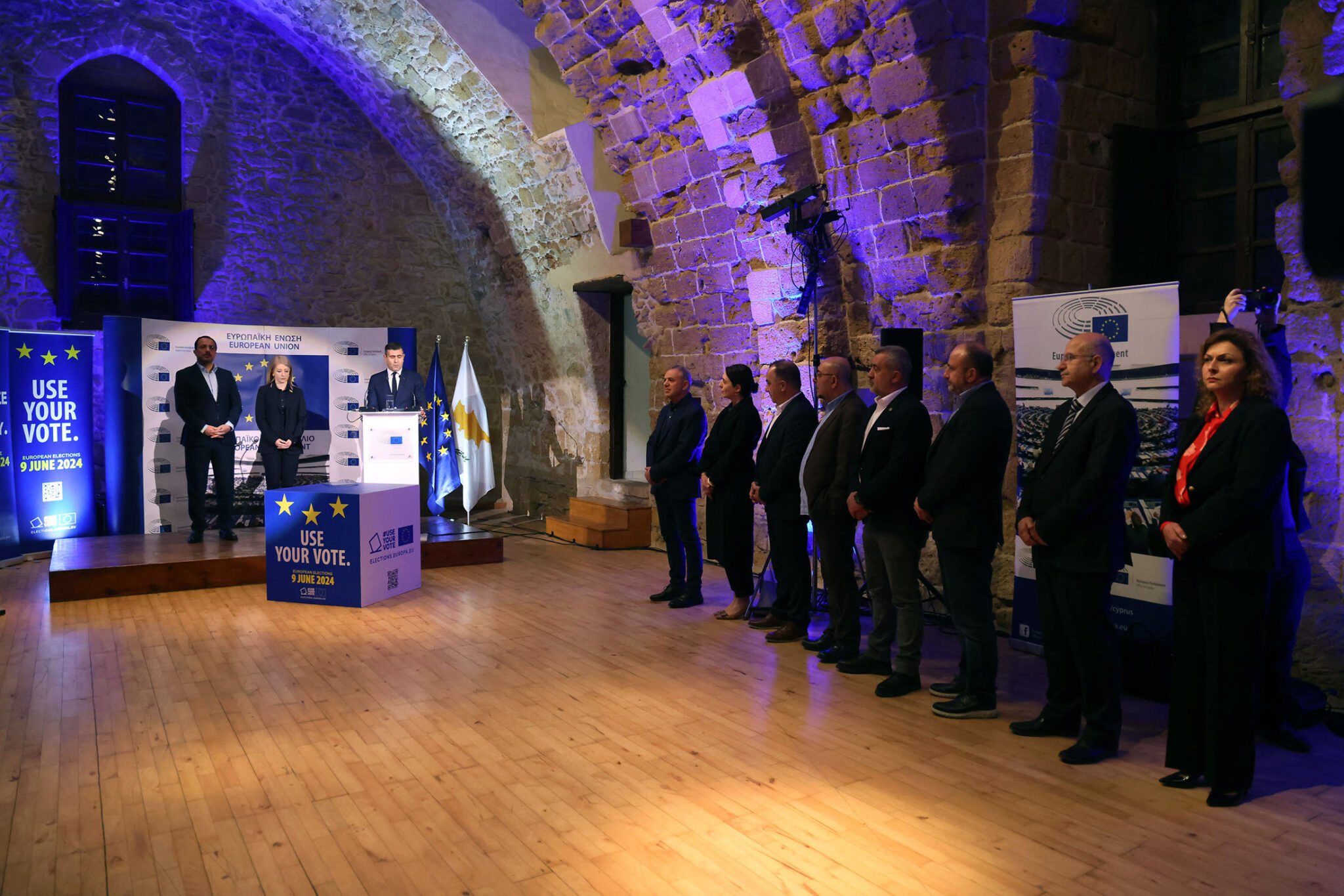 Άρχισε η θεσμική εκστρατεία του Γραφείου του ΕΚ στην Κύπρο για τις ευρωεκλογές