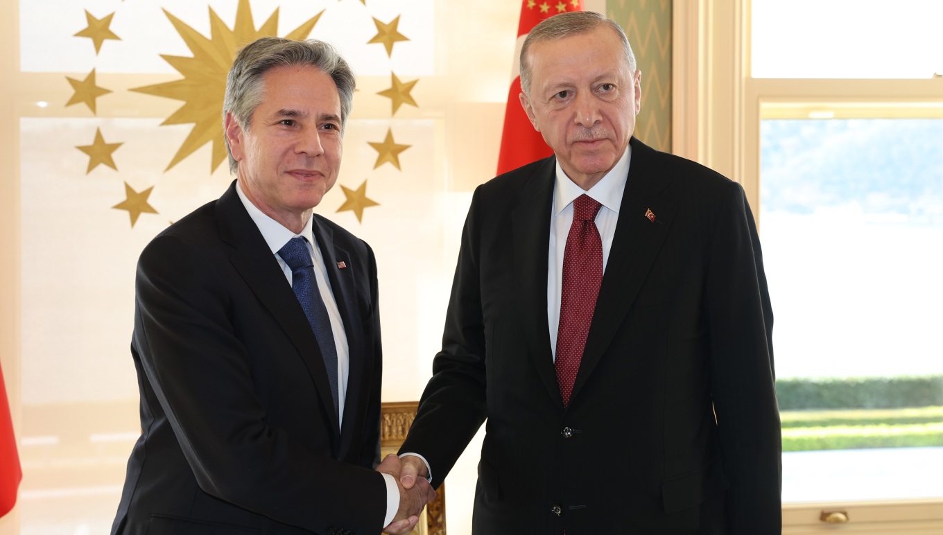 Μετά τον Φιντάν ο Μπλίνκεν συναντήθηκε και με τον Ερντογάν