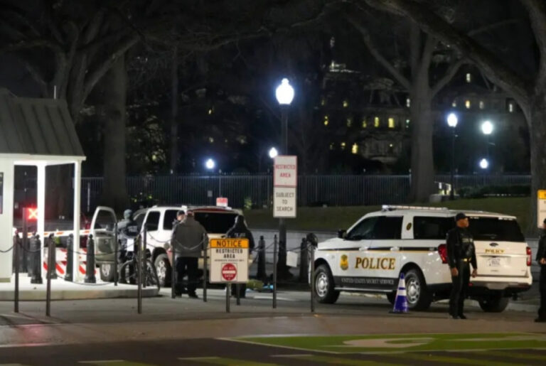 Αυτοκίνητο έπεσε πάνω σε πύλη στον φράκτη του Λευκού Οίκου (ΒΙΝΤΕΟ)