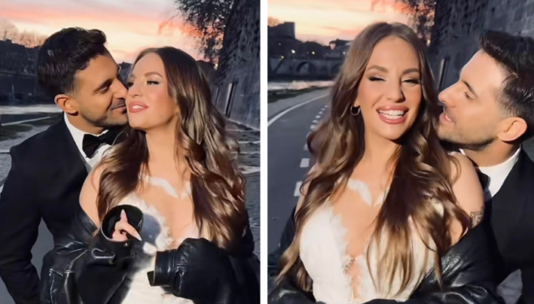 Γιώργος Λιβάνης – Ανδρομάχη: "Παντρεύτηκαν" στην Ιταλία (ΒΙΝΤΕΟ)