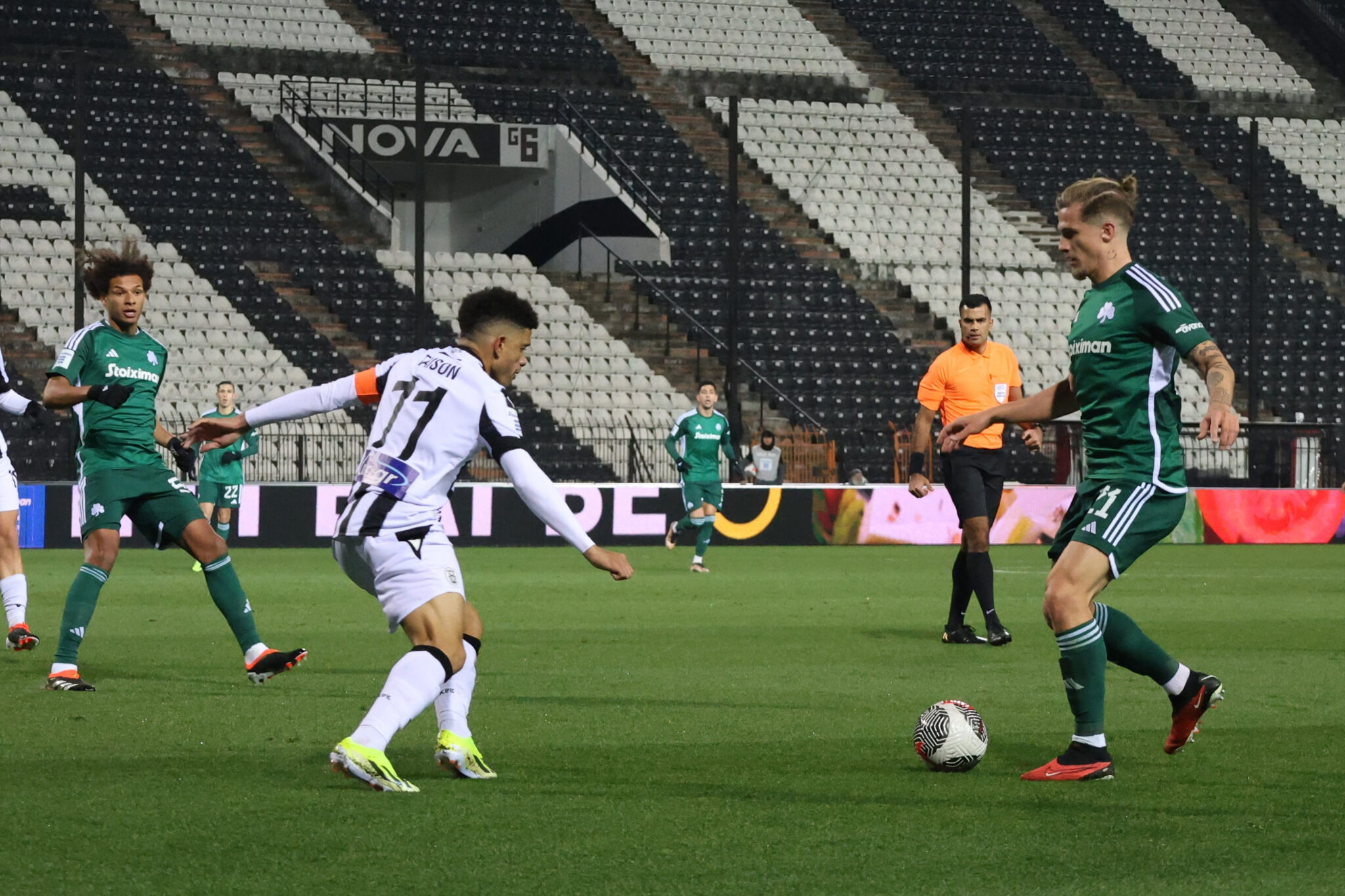 ΠΑΟΚ-Παναθηναϊκός: Πράξη πρώτη σε κατάμεστη Τούμπα