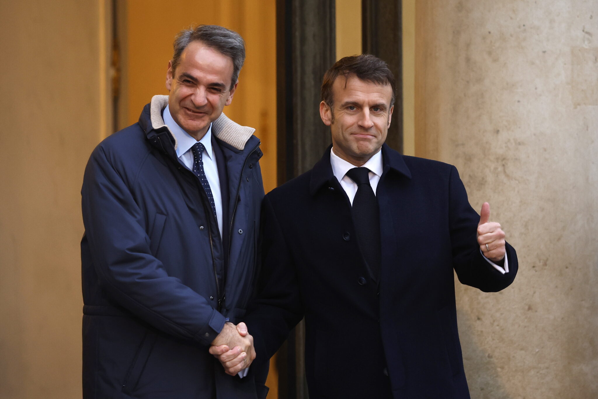 Ο Μητσοτάκης στη διάσκεψη για την Ουκρανία στο Παρίσι