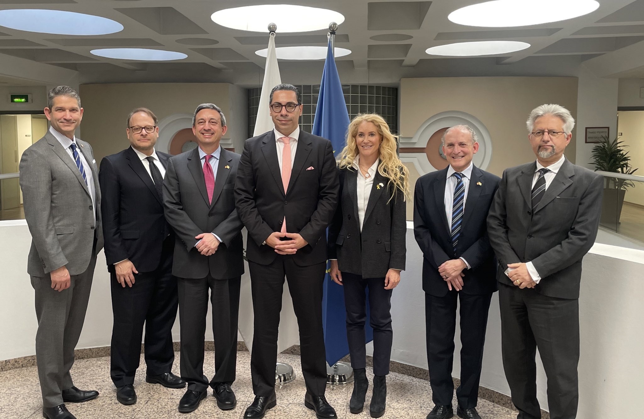 Τις σχέσεις Κύπρου-ΗΠΑ συζήτησε ο Κόμπος με αντιπροσωπεία της AIPAC