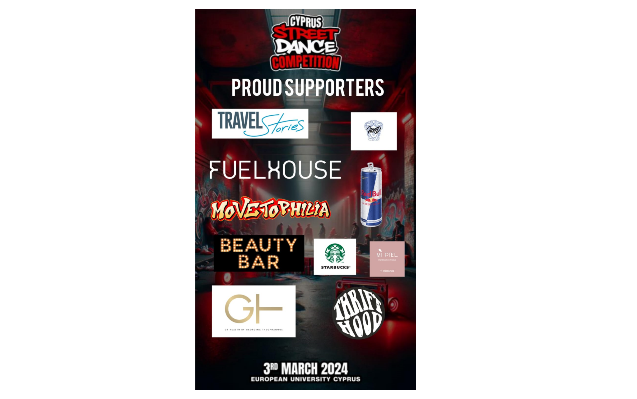 Το CY Street Dance Competition έρχεται για 4η χρονιά