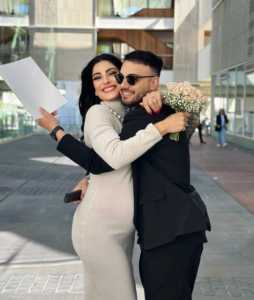 Άντρεα Καφά – Ανδρέας Πολυβίου: Οι συγκινητικές στιγμές στο γάμο τους (ΦΩΤΟ)