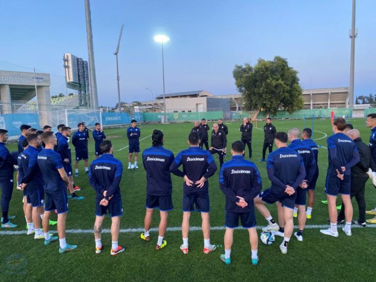 Συνεχίστηκε η προετοιμασία της Εθνικής, εκτός ο Ιωάννου, κλήση για Αντωνιάδη