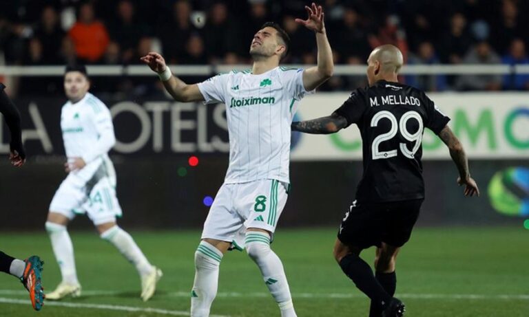 Έχασε… ένα τσουβάλι ευκαιρίες και πέταξε δύο βαθμούς στην Κρήτη ο Παναθηναϊκός!