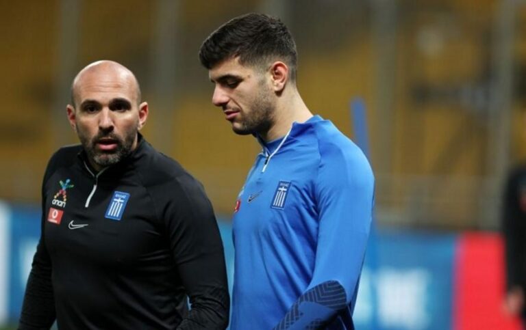 Πρόβλημα με Κουλιεράκη: Εγκατέλειψε την προπόνηση της Εθνικής Ελλάδας