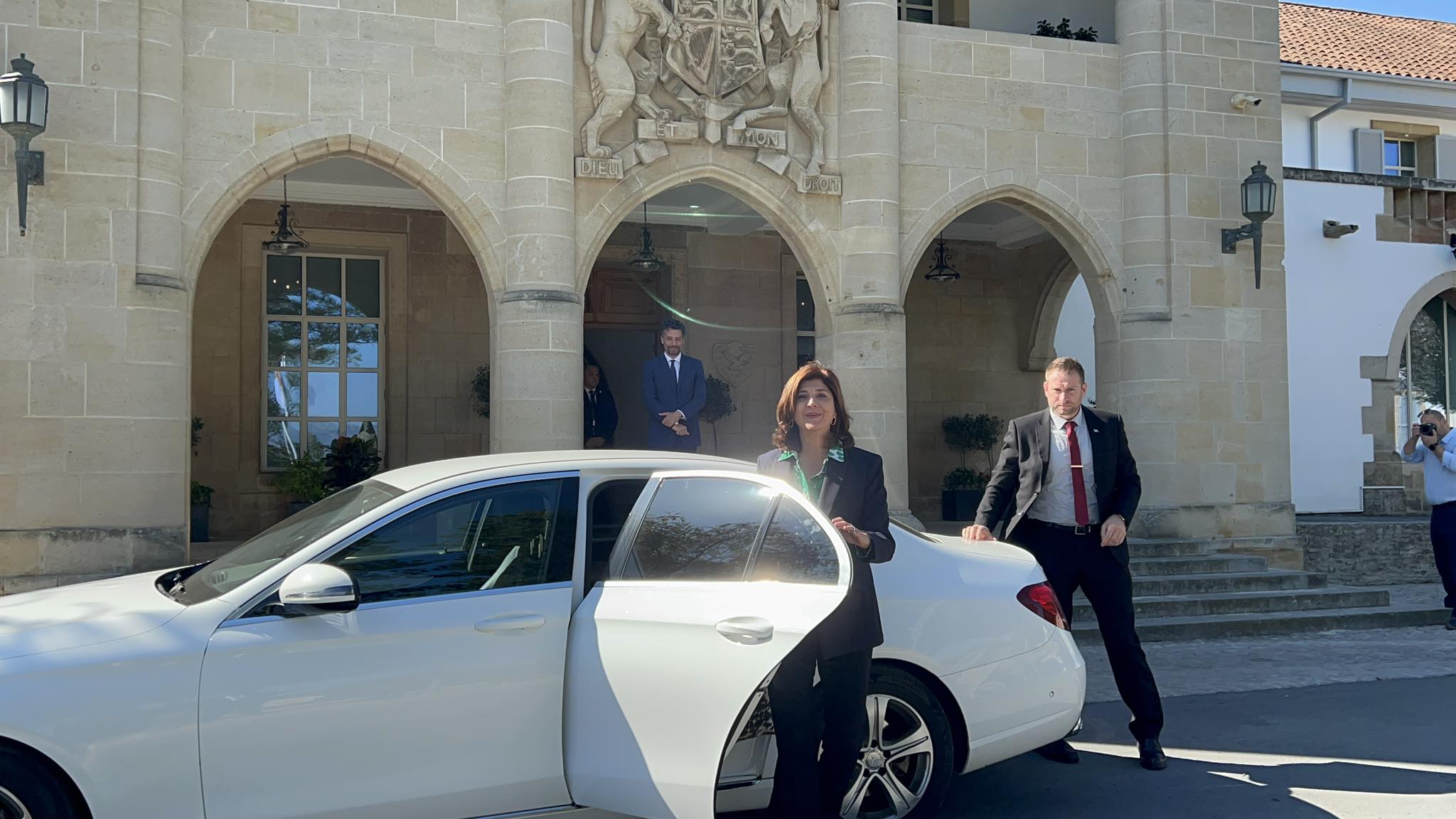 ΒΙΝΤΕΟ: Στο Προεδρικό η Ολγκίν, συναντιέται ξανά με τον Χριστοδουλίδη