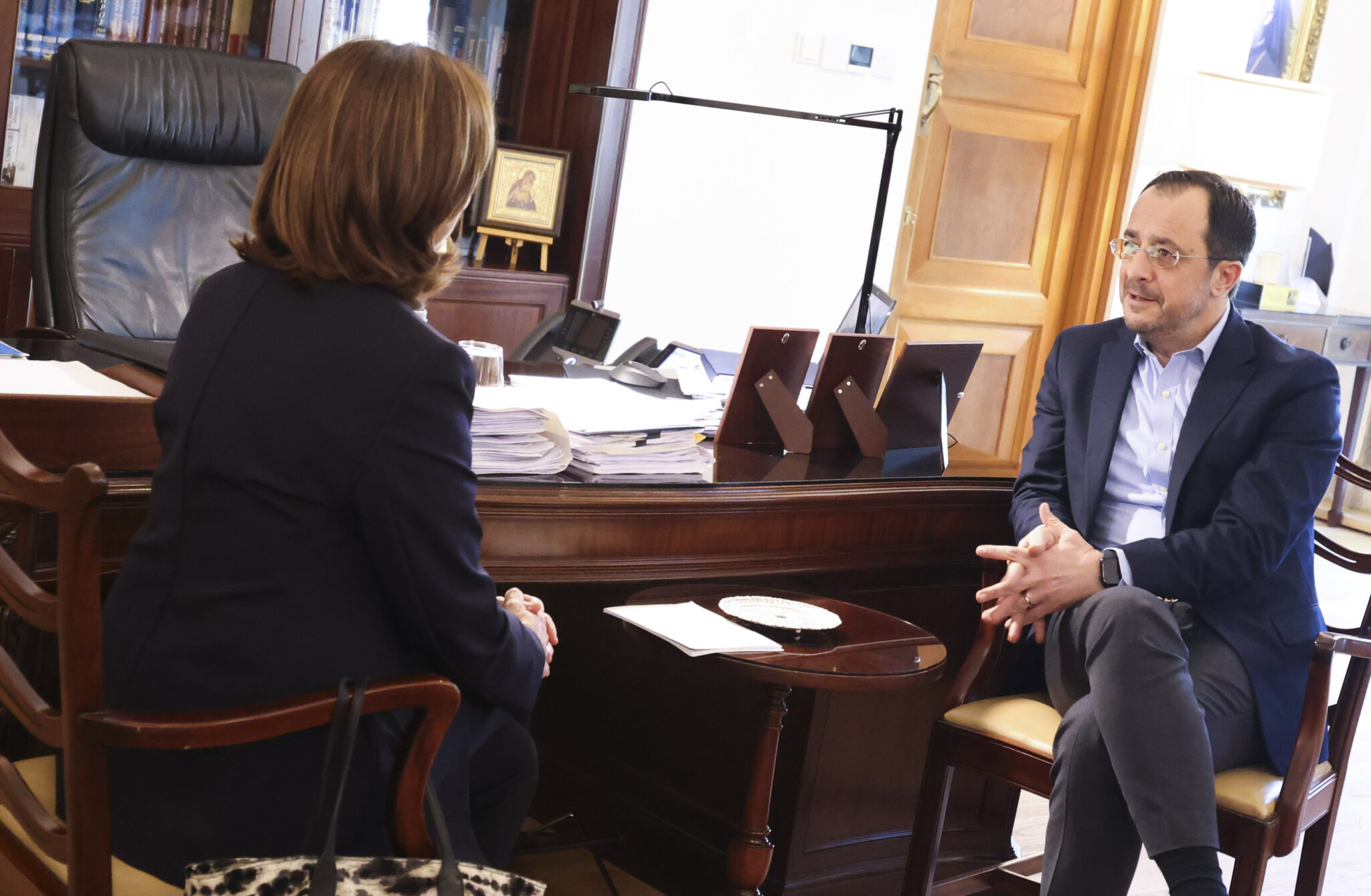 Χριστοδουλίδης: «Μας ενδιαφέρει η ουσία, που είναι η επανέναρξη των συνομιλιών»