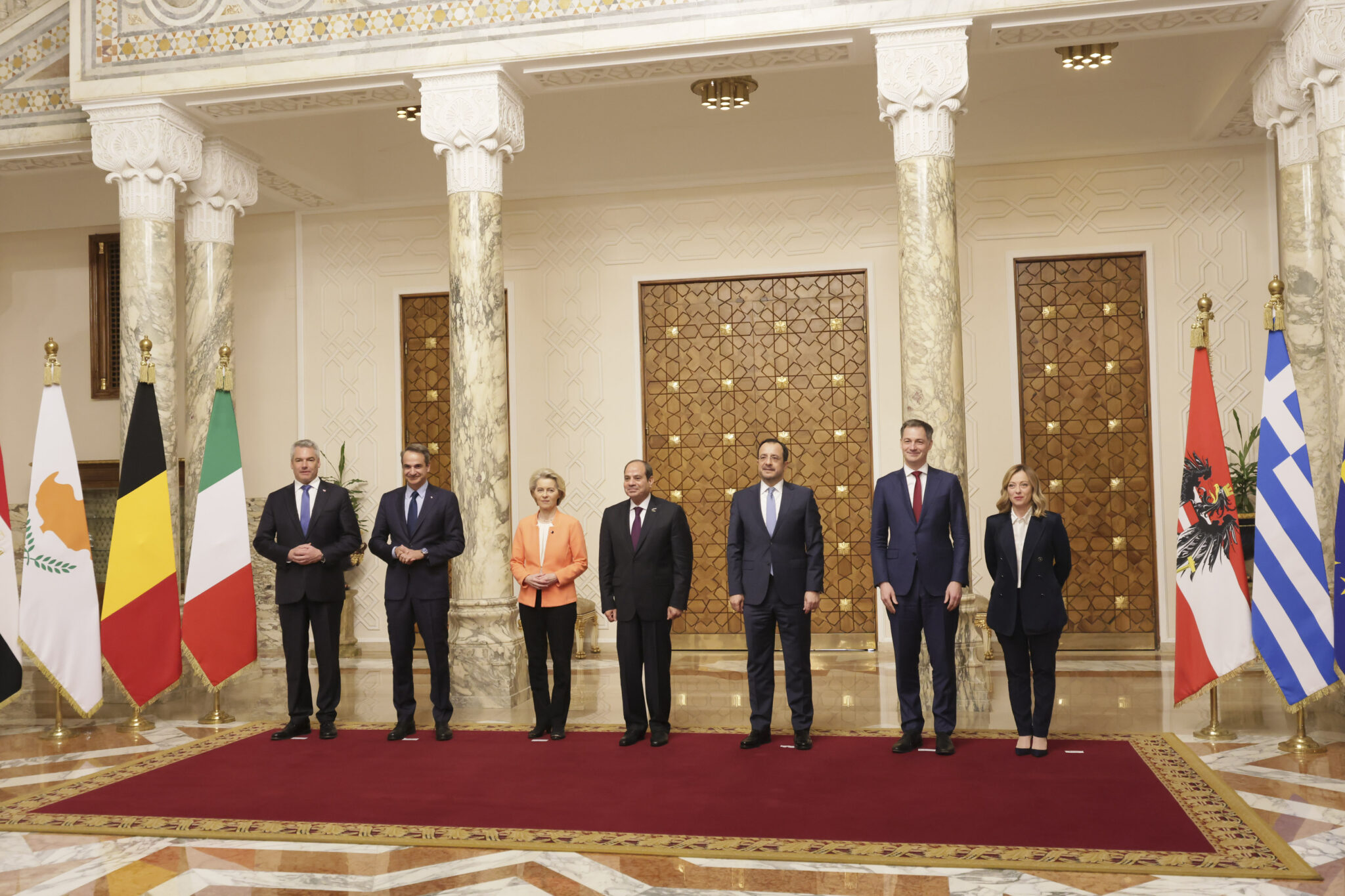 ΕΕ-Αίγυπτος: Ολοκληρώθηκε η μίνι σύνοδος στο Κάιρο, υπεγράφη η Κοινή Διακήρυξη