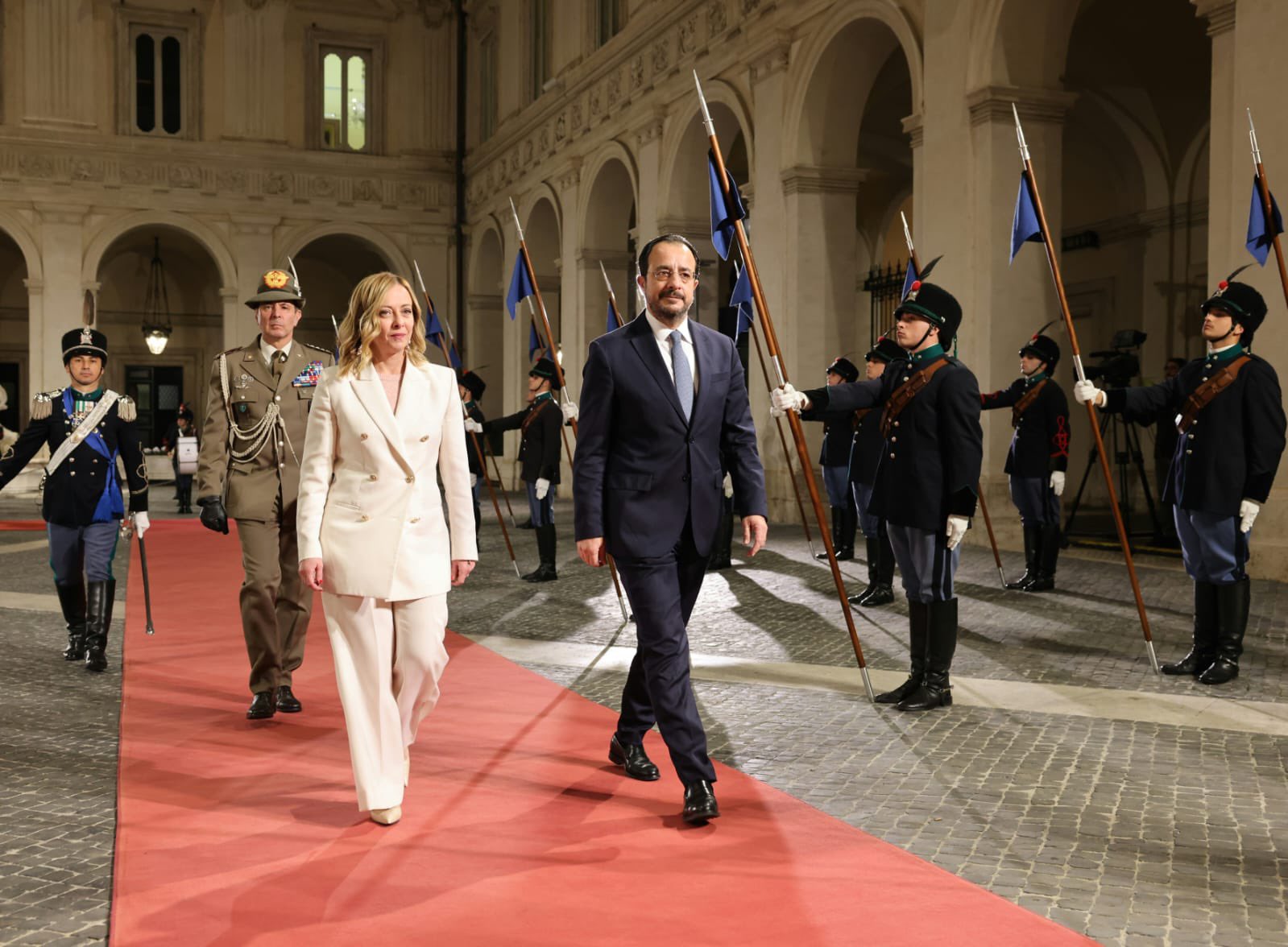 Η Μελόνι στηρίζει την πρωτοβουλία του θαλάσσιου διαδρόμου από την Κύπρο