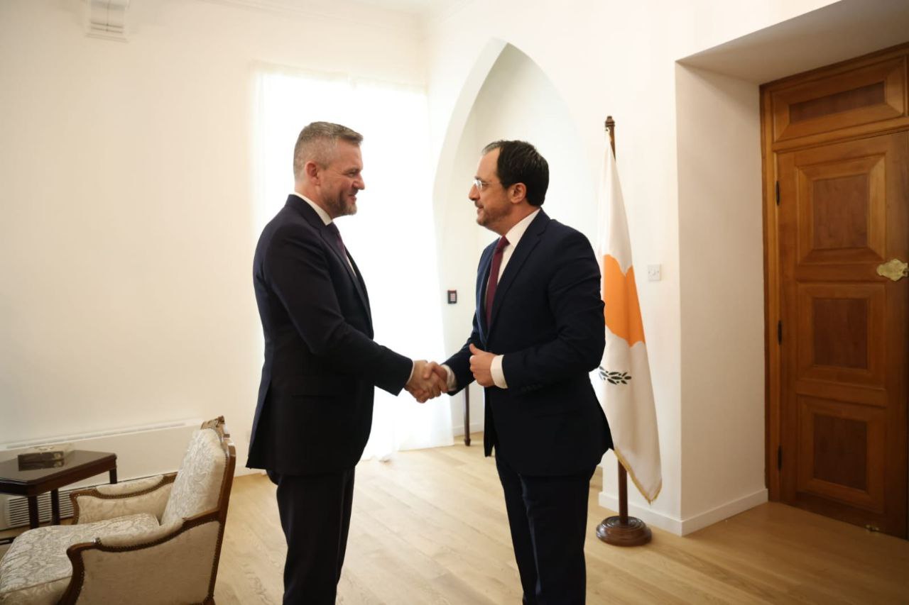 Ευχαρίστησε τον ΠτΒ της Σλοβακίας για την στήριξη προσπαθειών λύσης ο ΠτΔ