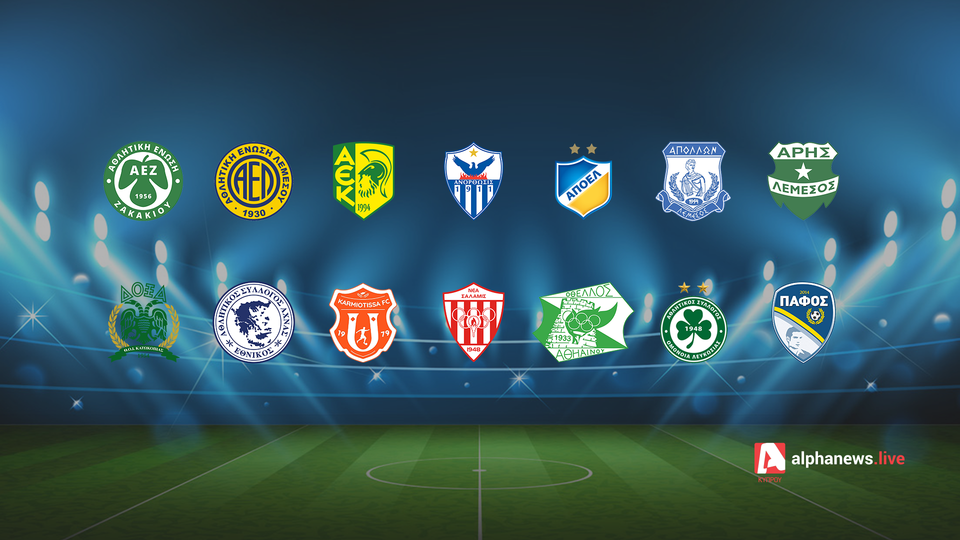 Πρωτάθλημα Cyta: Το πρόγραμμα μέχρι τις 14 Απριλίου